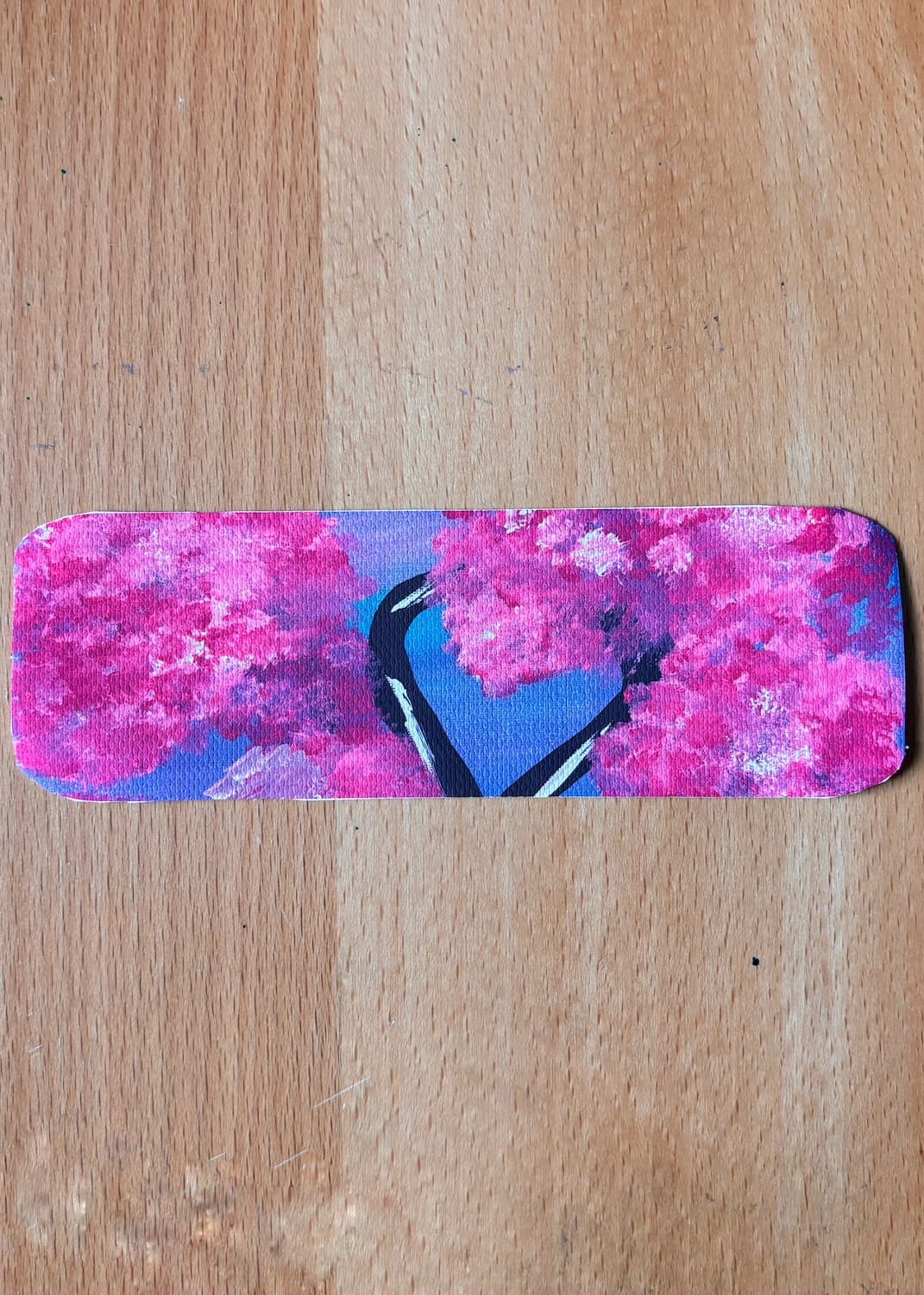 Heart Tree with Cherry Blossoms bookmark