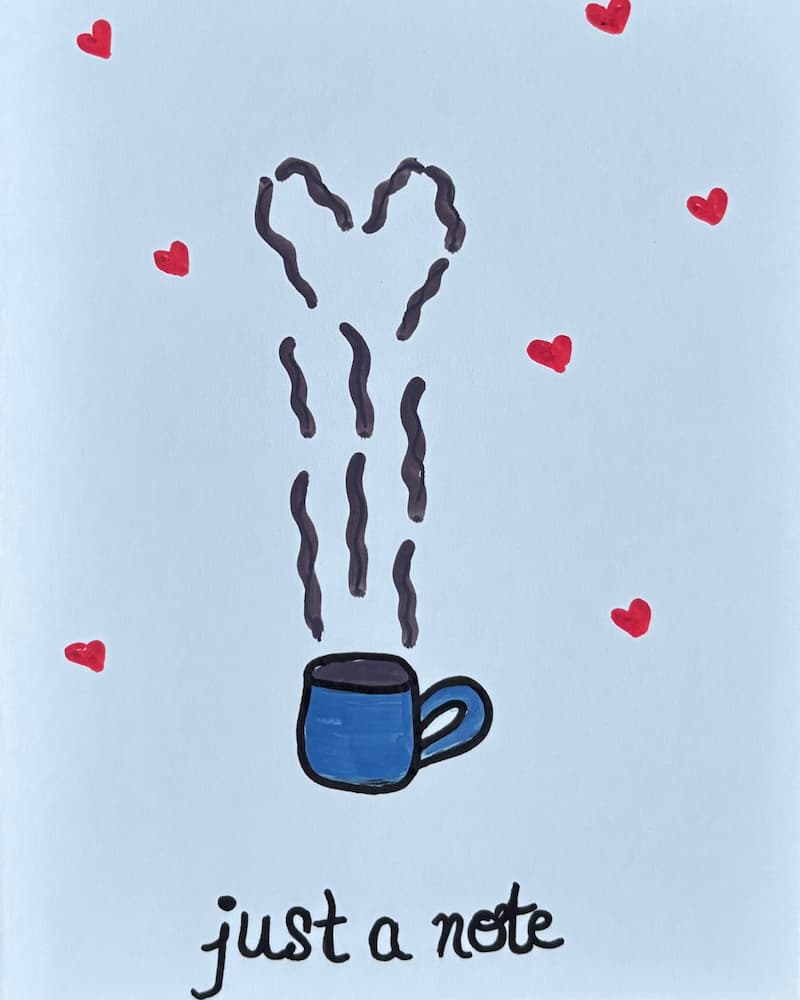 Friendship / Just Because greeting card