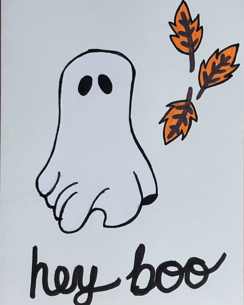 Spooky Vibes Halloween greeting card