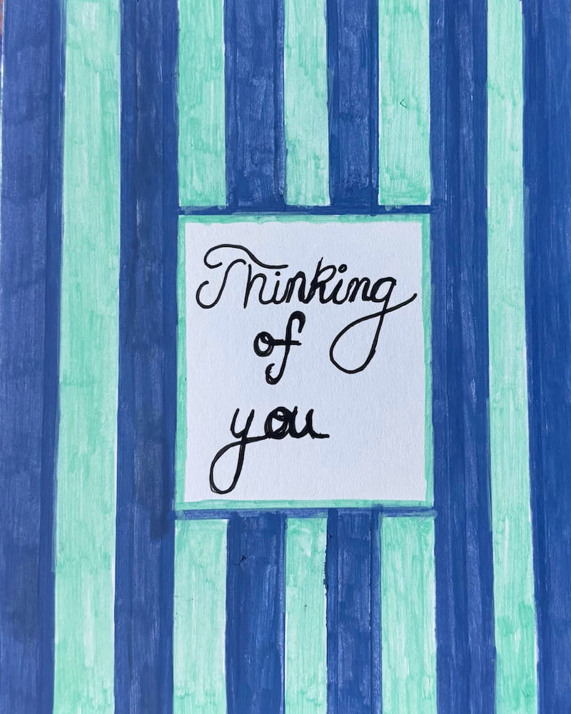 Thinking of You greeting card